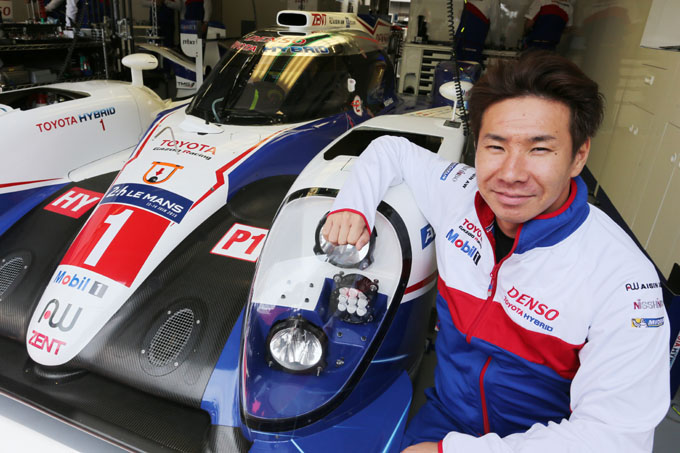 Kamui Kobayashi Toyota LMP1